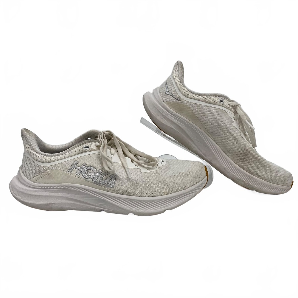 Hoka White Sneakers Solimar Wide | Womens 7.5